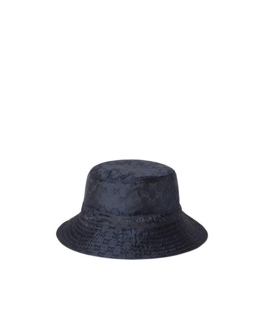 Gucci Monogrammed Bucket Hat in Blue | Lyst display picture 3