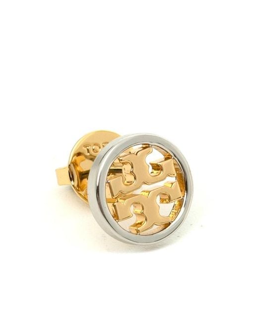 Tory Burch Metallic Miller Stud Earrings