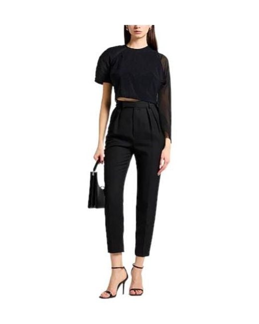 Jacquemus Black Cropped Top