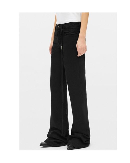Ann Demeulemeester White Toos Slim-Fit Jeans