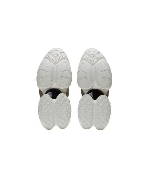Balmain White Unicorn Low Trainers