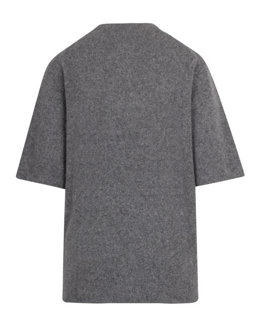 Loulou de Saison Gray Short-Sleeved T-Shirt for men