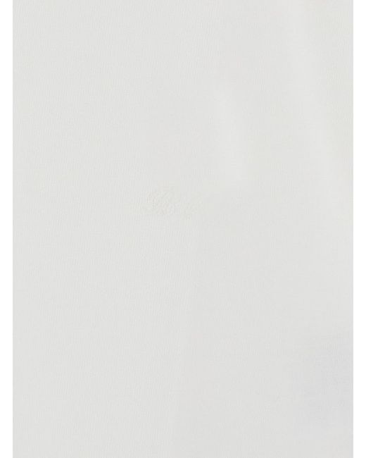 Bottega Veneta White Short-Sleeved T-Shirt for men