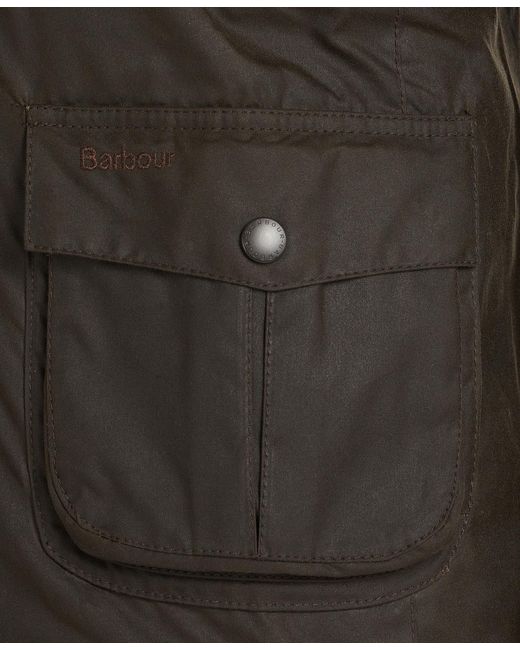 Barbour Black Corbridge Wax Jacket for men