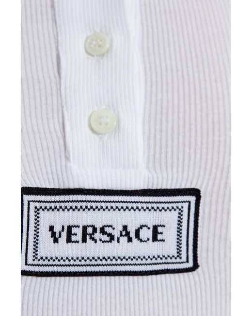 Versace White T-Shirts