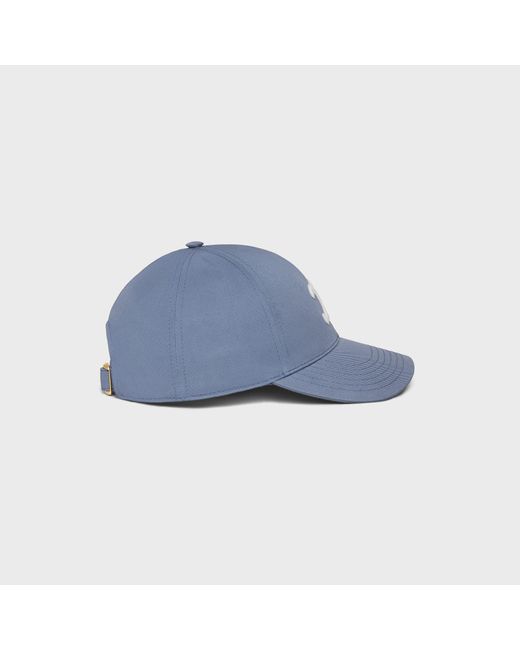 Céline Blue Triomphe Baseball Cap