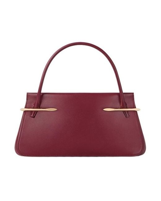 Givenchy Red Pinch Medium Top Handle Bag