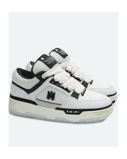 Amiri White Ma-1 Lace-Up Sneakers for men