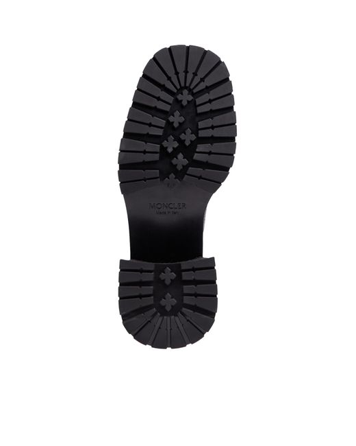 Moncler Black Gigi Lace-Up Boots