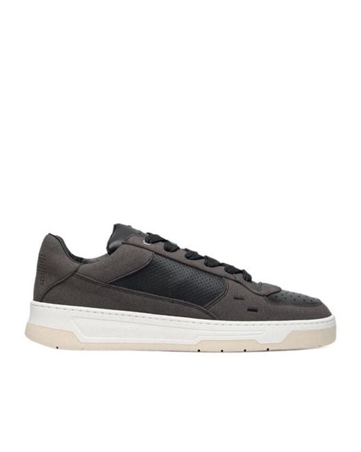Filling Pieces Black Lace-Up Sneakers for men