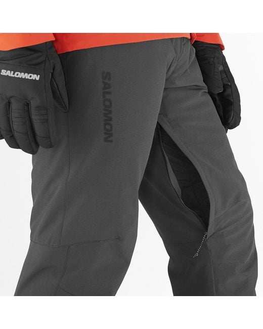Salomon Lab Black Edge Ski Trousers for men