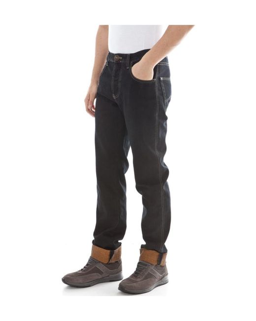 Armani Jeans Black Logo Jeans for men