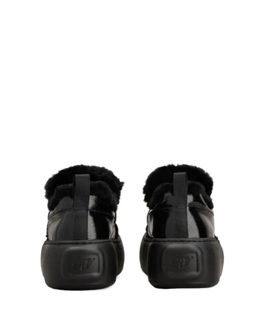 Roger Vivier Black Viv' Up Sneakers