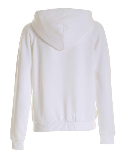 Polo Ralph Lauren White Pony Embroidered Drawstring Hoodie