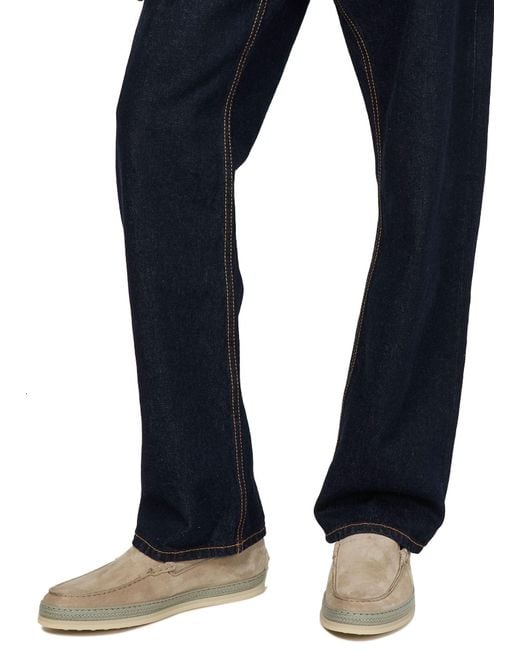 Tod's Natural Round Toe Casual Shoes for men