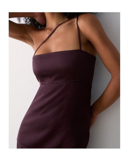 Liu Jo Purple Halterneck Sleeeless Top