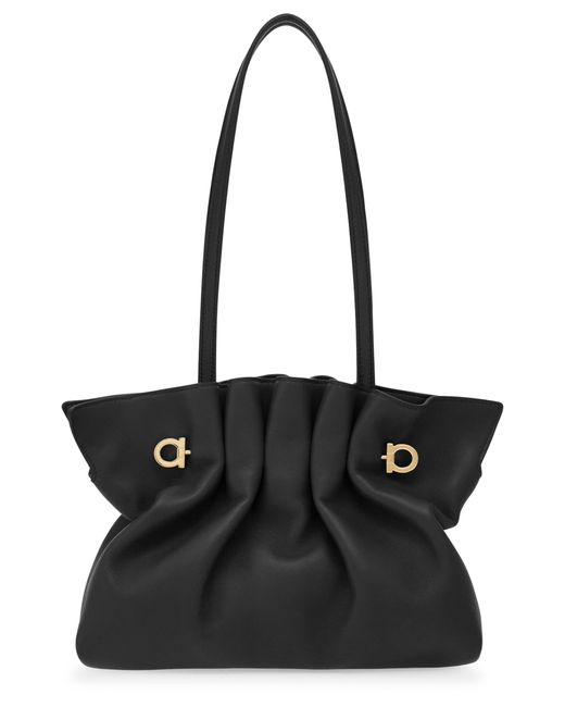 Ferragamo Black Ferragamo Soft-Bag