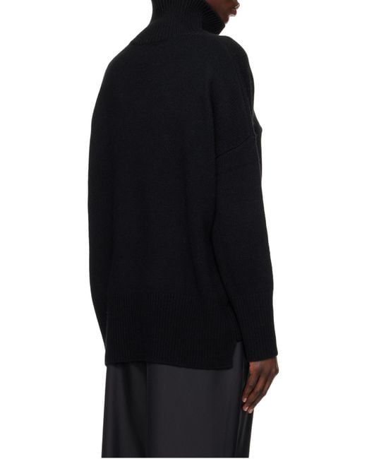 Lisa Yang Blue Turtleneck Sweater
