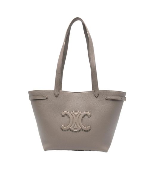 Céline Gray Cuir Triomphe Anais Small Borsa Shopping