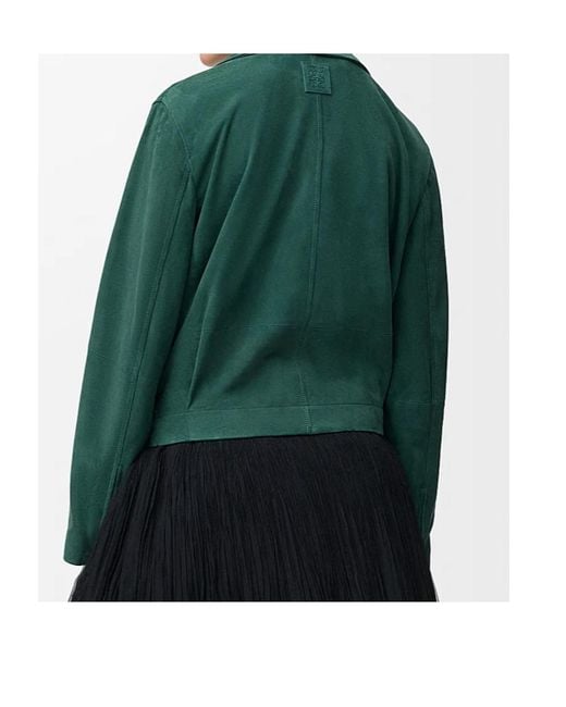 Loewe Green Belted Jacket