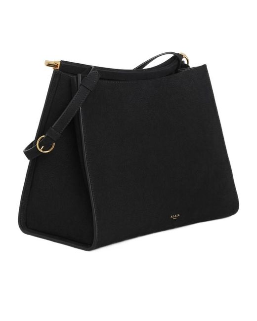Alaïa Black Le Click Medium Square Bag
