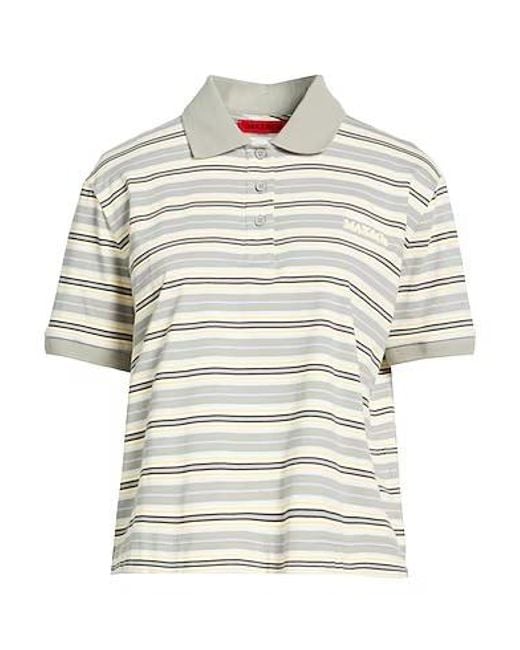 MAX&Co. White Polo Shirts