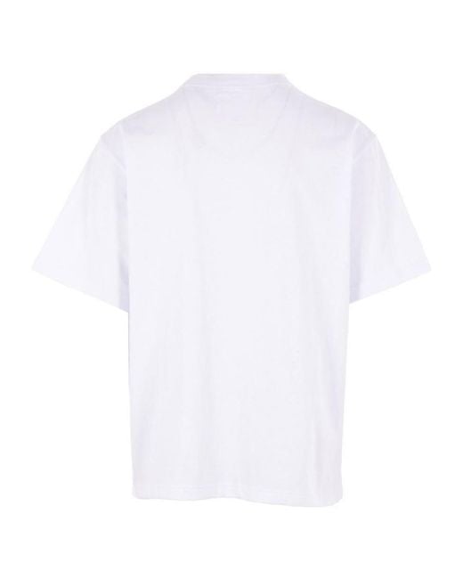 SACAI X CARHARTT WIP White Jersey T-Shirt for men