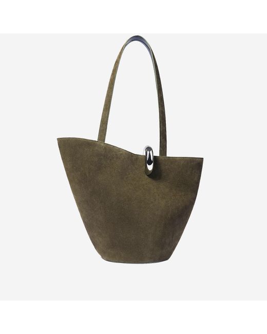 Jacquemus Metallic Asymmetrical Designed Tote Bag
