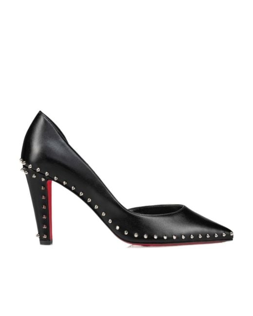 Christian Louboutin Black Vidura Pointed Toe Pumps
