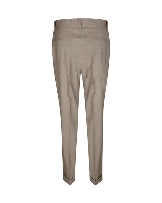 P.A.R.O.S.H. Gray P.A.R.O..H. Lille Tapered Trousers