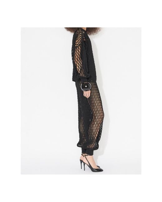 Alaïa Black Strapless Bodysuit