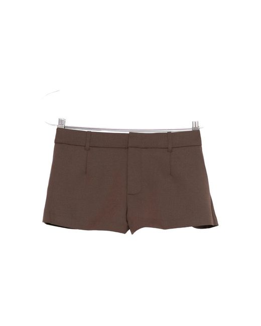 Sir Brown Belt Loop Shorts