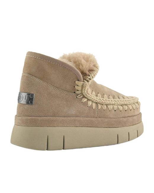 Mou Natural Bounce Welt Sneaker Suede