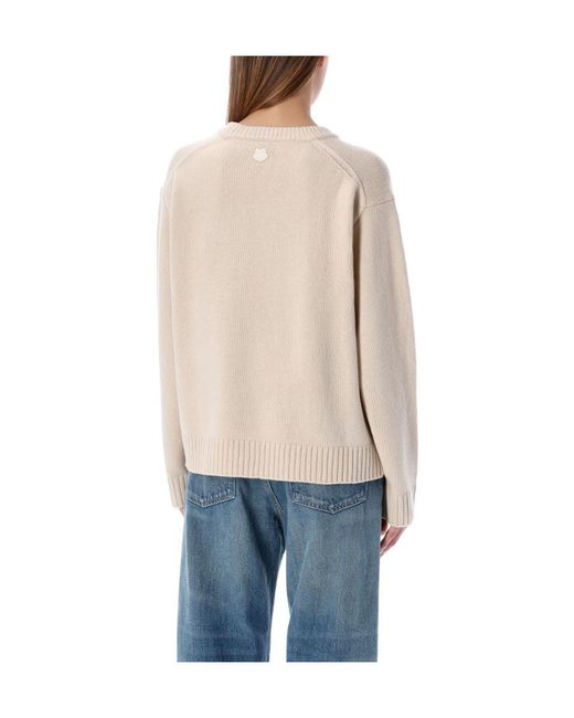 KENZO White Tiger Head-Motif Wool Jumper