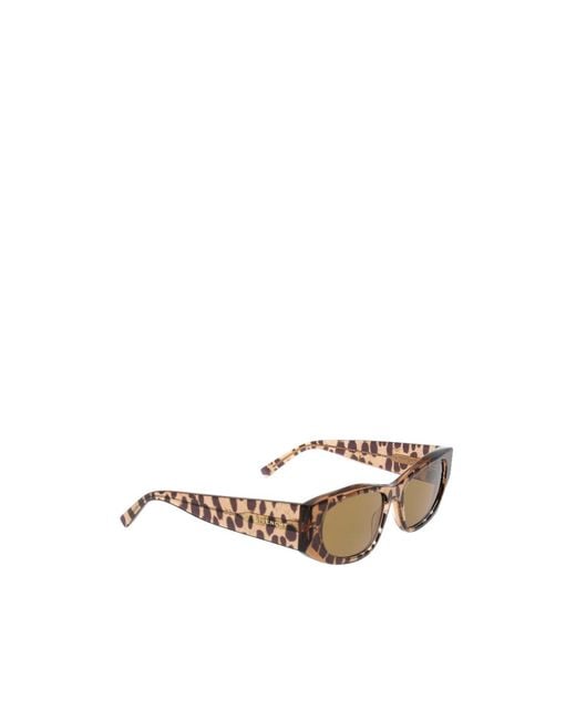 Givenchy Metallic Eyewear Cat Eye Frame Sunglasses
