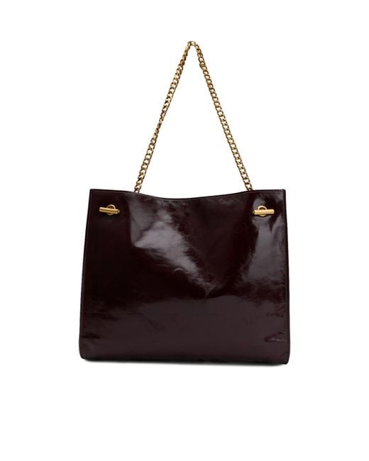 Versace Black Chain Tote Bag
