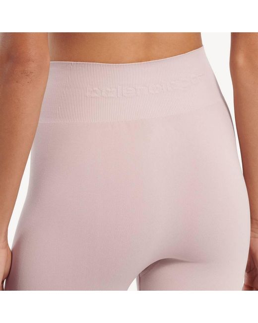 Balenciaga Pink Techwear Seamless Cycling Shorts