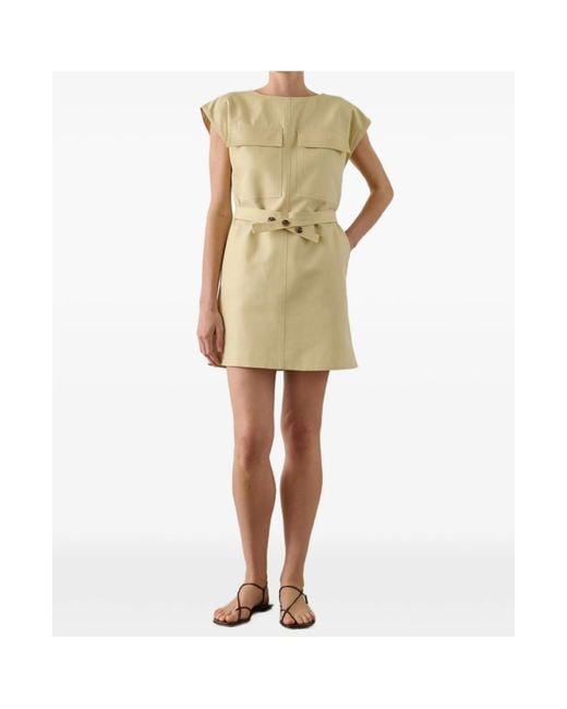 Soeur Natural Sleeveless Dress