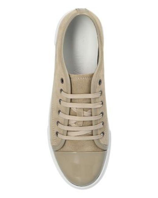 Lanvin Brown Dbb1 Low-Top Sneakers