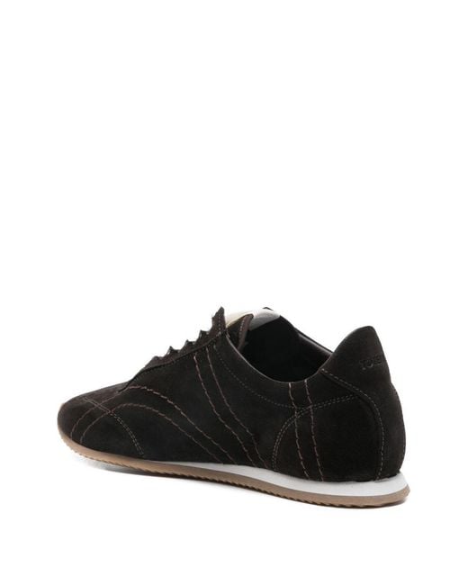 Totême  Black Totême Flex Low-Top Sneakers