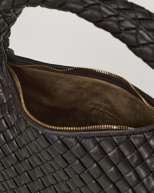 Bottega Veneta Black Woven Handbag
