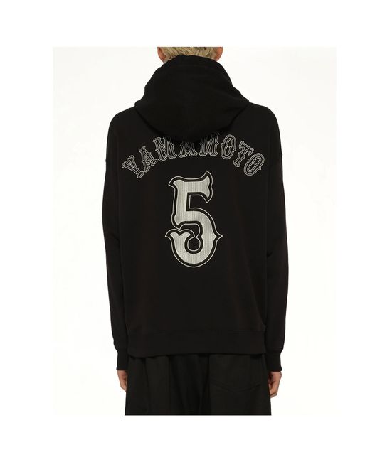 Y-3 Black El5 Hoodie for men