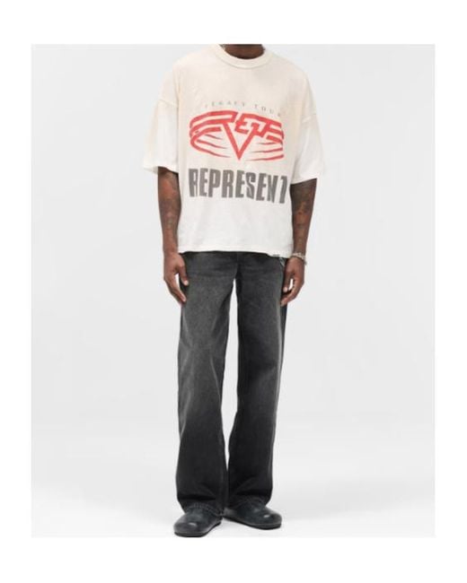 Represent White Reversible Living Legacy Tour T-Shirt for men