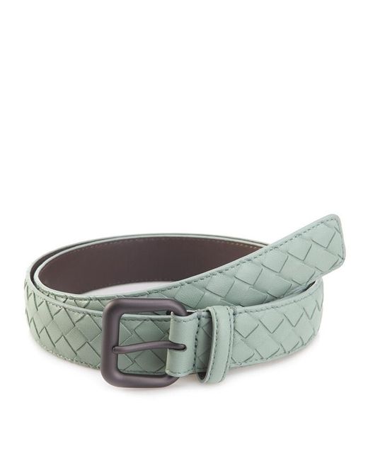 Bottega Veneta Multicolor Weave A Belt Of Detail