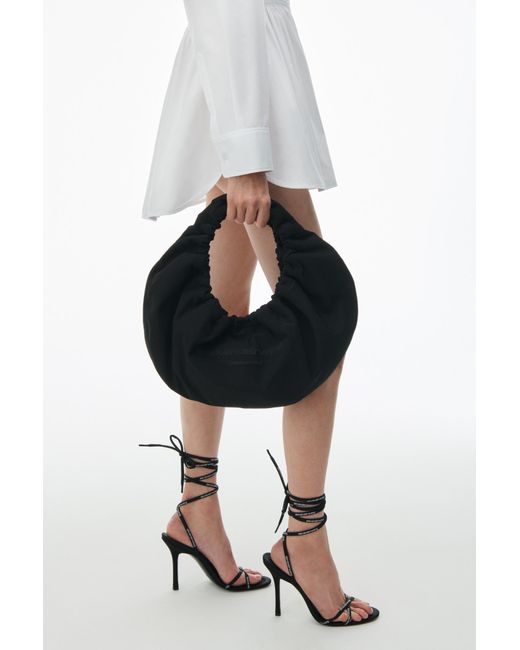 Alexander Wang Black Crescent Medium Shoulder Bag