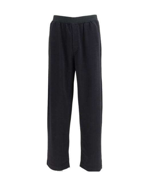 MM6 by Maison Margiela Blue Elasticated Sweatpants for men