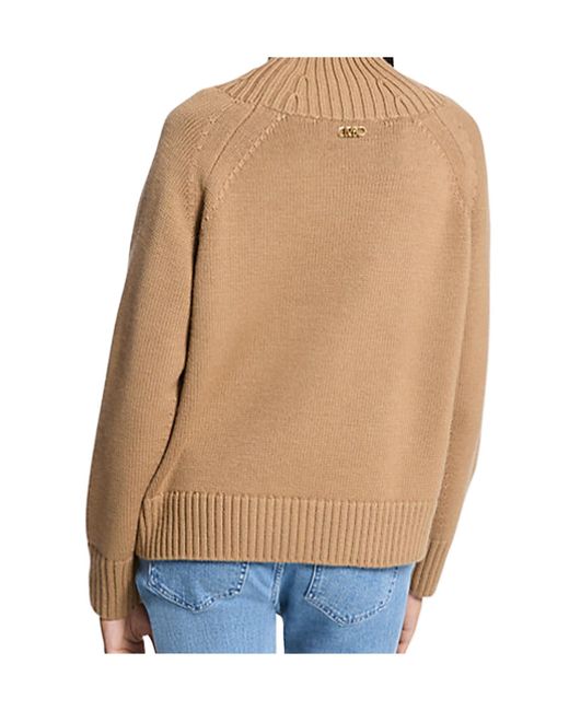MICHAEL Michael Kors Blue Turtleneck Jumper