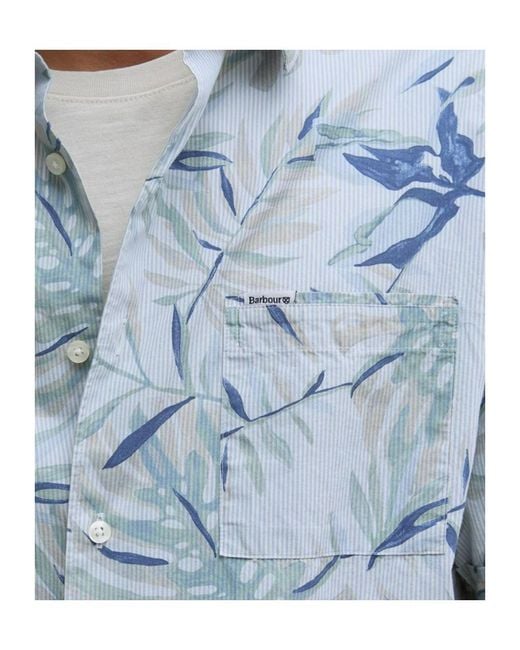 Barbour Blue B.Li Valleyfield Shirt for men