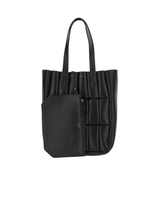 Khaite Black Small Zoe Tote Bag
