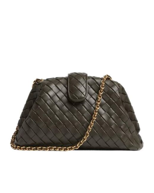 Bottega Veneta Green Teen Lauren 1980 With Chain
